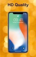 Free Wallpapers For iPhone X الملصق