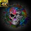 Fonds d'écran Skull 4K