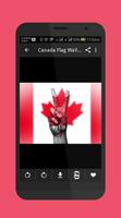 Canada Flag Wallpapers Affiche