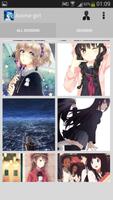 Anime girls wallpaper 스크린샷 1