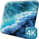 Calm Sea Waves 4K Live Wallpap APK