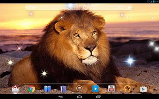 Gorgeous Lion 4K Live Wallpap capture d'écran 3