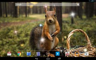 Red Squirrel 4K Live Wallpaper capture d'écran 2