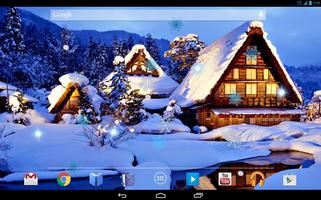 Snow Houses 4K Live Wallpaper screenshot 2