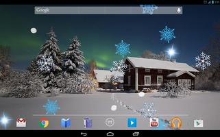 Snow Houses 4K Live Wallpaper screenshot 3