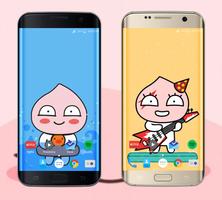 Cute Apeach Wallpaper ảnh chụp màn hình 2