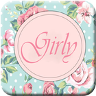 Girly Cute Wallpapers آئیکن