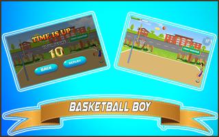 Basketball Boy – Basket Shot capture d'écran 2