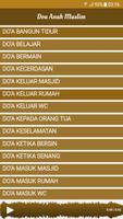 Doa Anak Muslim Poster