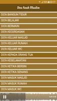Doa Anak Muslim captura de pantalla 1