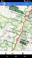 Skyline Drive Shenandoah Pkwy Tour Maps Aligned скриншот 2