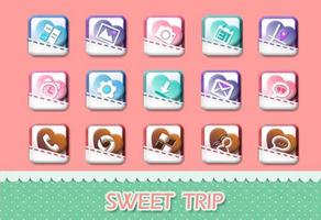 Sweet Trip Icons & Wallpapers स्क्रीनशॉट 1