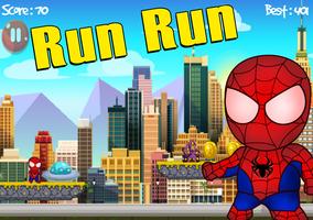 Rush Adventure Games Spider Run World Man screenshot 1