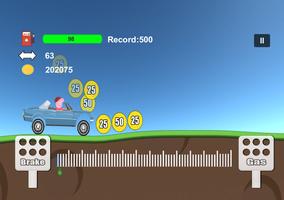 Racing Peppa Car Games Hill Climb Pig screenshot 3
