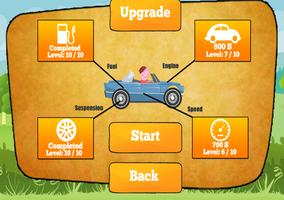 Racing Peppa Car Games Hill Climb Pig screenshot 2