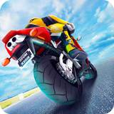 นักซิ่งมอเตอร์ไซค์ Moto Rider ไอคอน