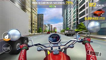 Мотоциклист Moto Highway Rider скриншот 1