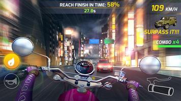 Мотоциклист Moto Highway Rider скриншот 2