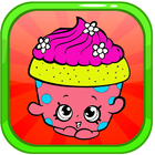 آیکون‌ Coloring Book Shopkins Game Drawing Free