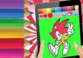 Animal Coloring Book Sonic Boom Painting ảnh chụp màn hình 1