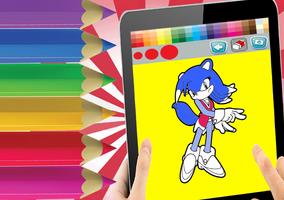 Animal Coloring Book Sonic Boom Painting ảnh chụp màn hình 2