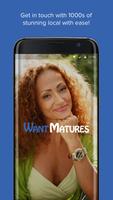WantMature - Dating App - Date with Mature Women پوسٹر