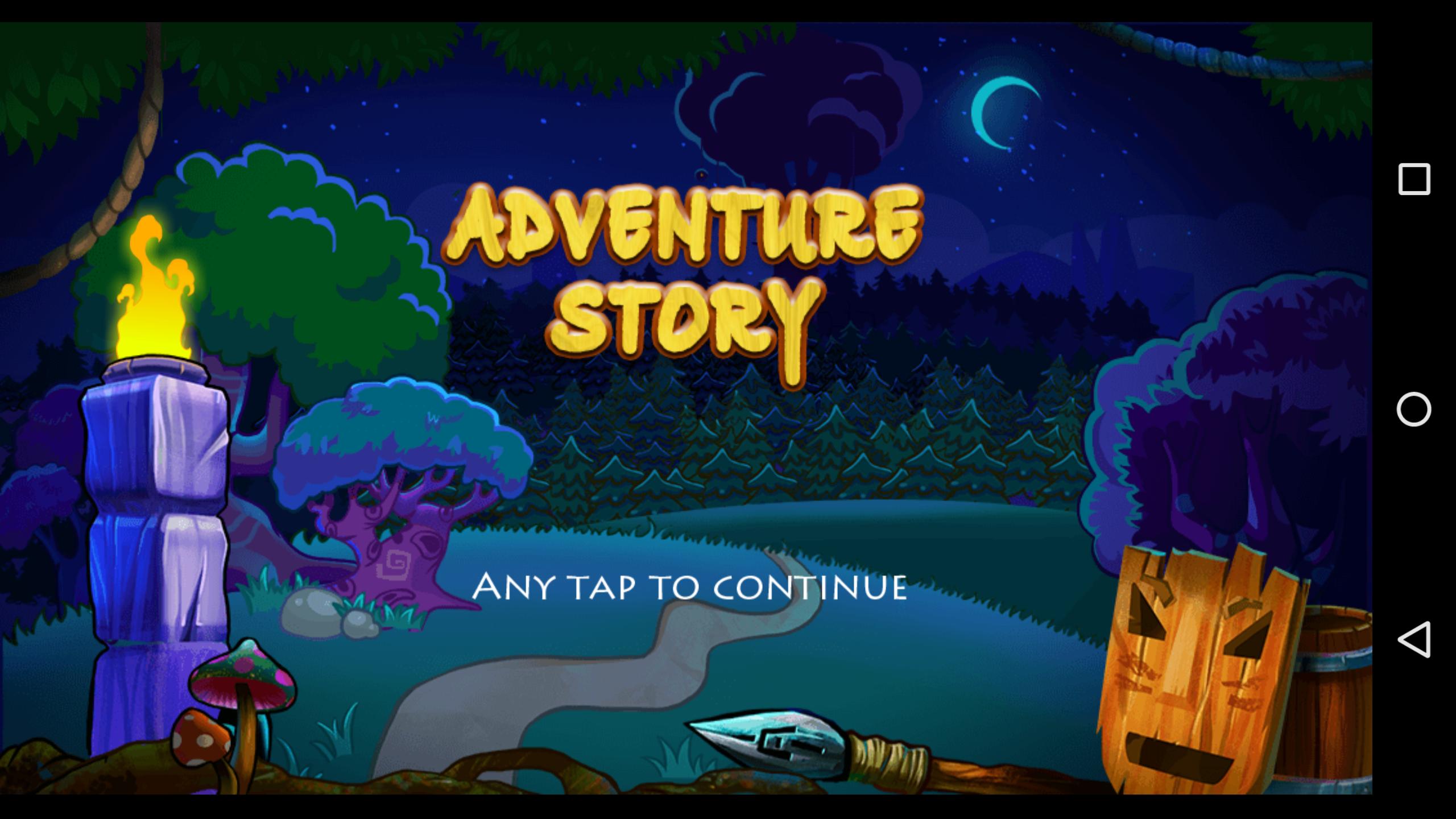 Adventure story writing