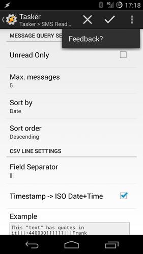 SMS Reader for Tasker for Android - APK Download