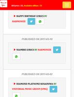 برنامه‌نما diamond Platnumz new songs عکس از صفحه