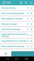 Ringtones para WhatsApp captura de pantalla 1