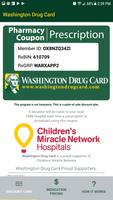 پوستر Washington Drug Card