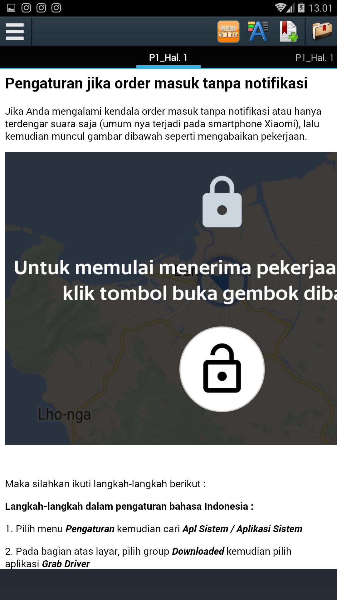 Aplikasi Grab Driver - Cara Isi Saldo Kredit Akun Grab Driver File