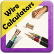 Electric wire calculator icon