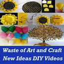 Waste Material Art and Craft Ideas with VIDEO App APK