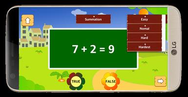 1 2 3 Grade Math Learning Game اسکرین شاٹ 1