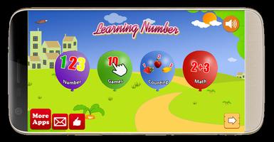 Kids Math Games 123 poster