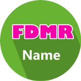 FDMR - Name Ringtones Maker Ap icon