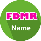 FDMR - Name Ringtones Maker Ap أيقونة