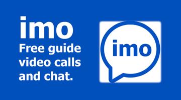 Guide for IMO free video calls and chat poster