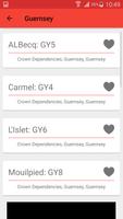 3 Schermata UK Zip / Postal Code