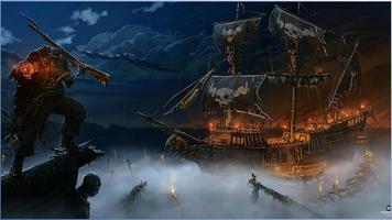 Fantasy Pirate Wallpapers Affiche