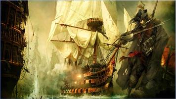 Fantasy Pirate Wallpapers captura de pantalla 2