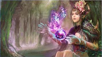 Fantasy Witch Wallpapers اسکرین شاٹ 3