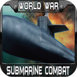 Icona world war submarine combat
