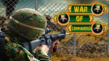 🆓 War Of Commandos 2017, shooter games plakat