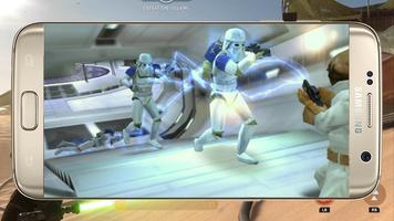 War of Star Battlefront Fighting Poster