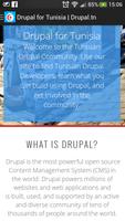 Drupal Tunisia تصوير الشاشة 3