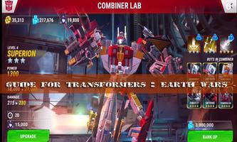 Guide Transformer: Earth Wars Affiche