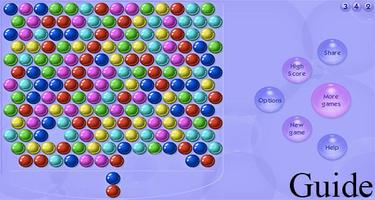 Guide for Bubble Shooter Affiche