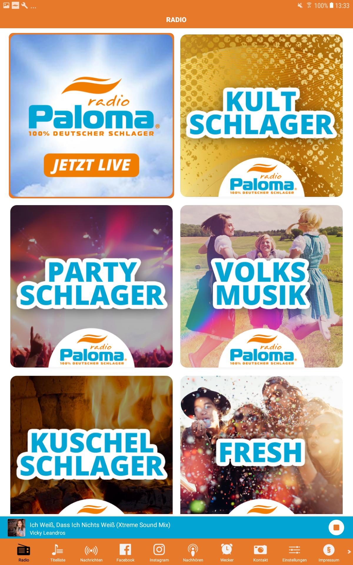 Schlager Radio Paloma - 100% Deutscher Schlager for Android - APK Download